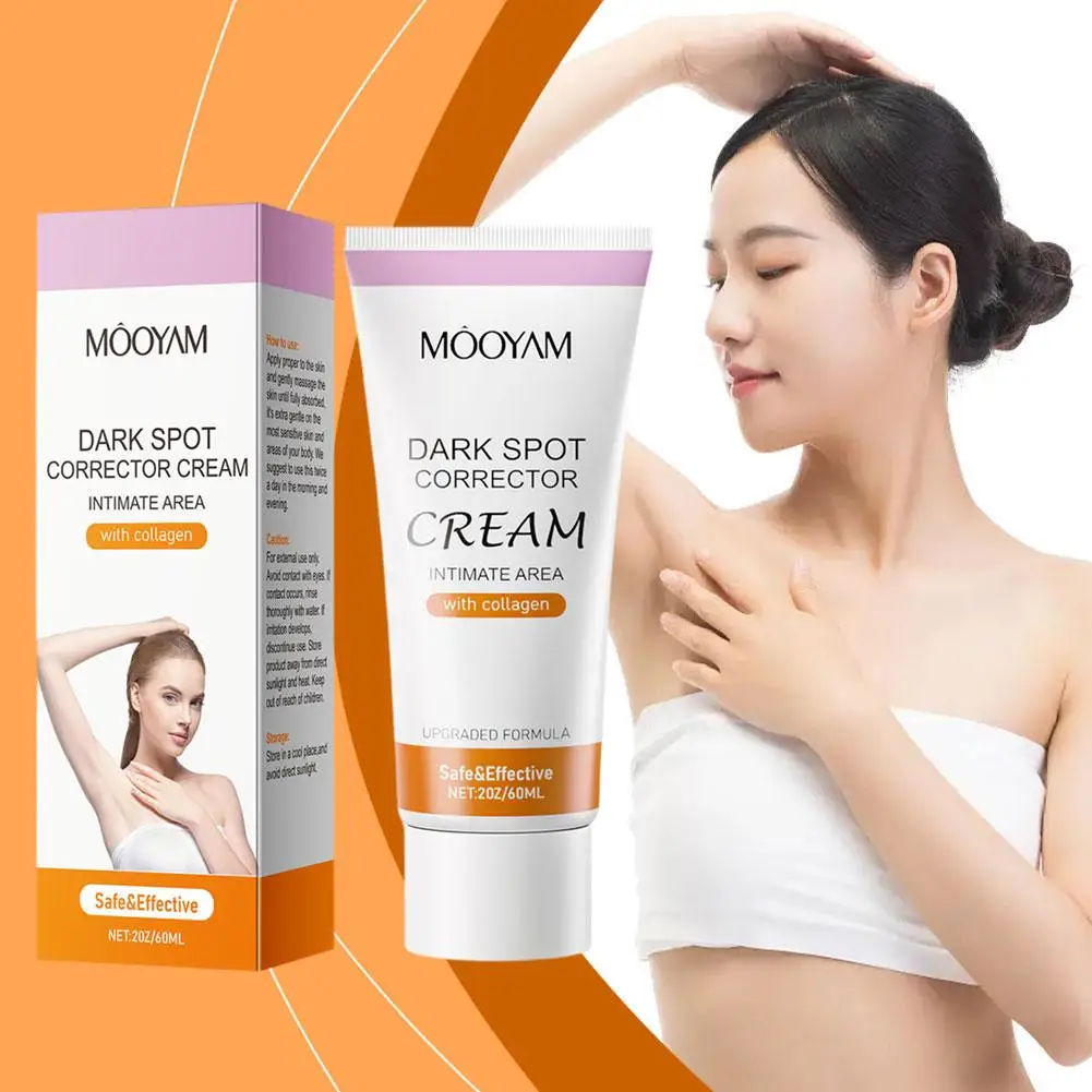 Whitening Cream Face Body Moisturizer Illuminate Dark Part Under Neck Private Arms Bikini Between Knees Elbow Skin Armpit L O2N8