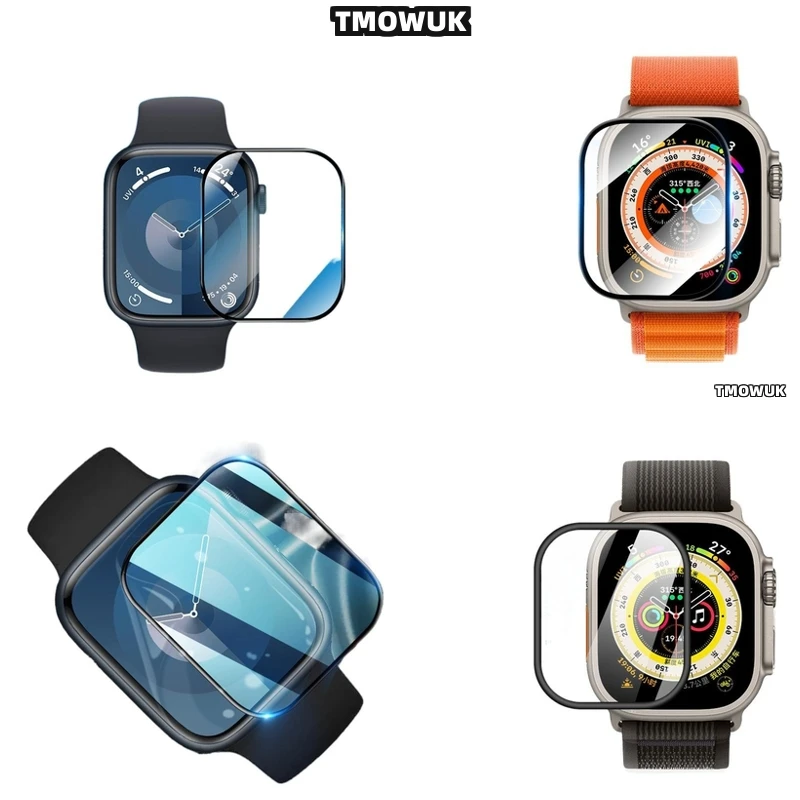 

For Apple Watch 1 2 3 4 5 6 7 8 9 10 SE 38 41 45 44 42 49 MM, Impact-Absorbing Film, Enhanced Protection.