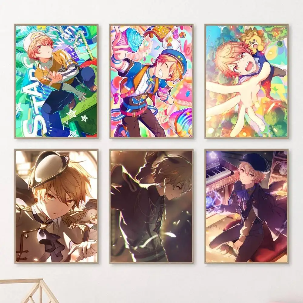 1PC T-tenma T-tsukasa Poster Self-adhesive Art Waterproof Paper Sticker Coffee House Bar Room Wall Decor