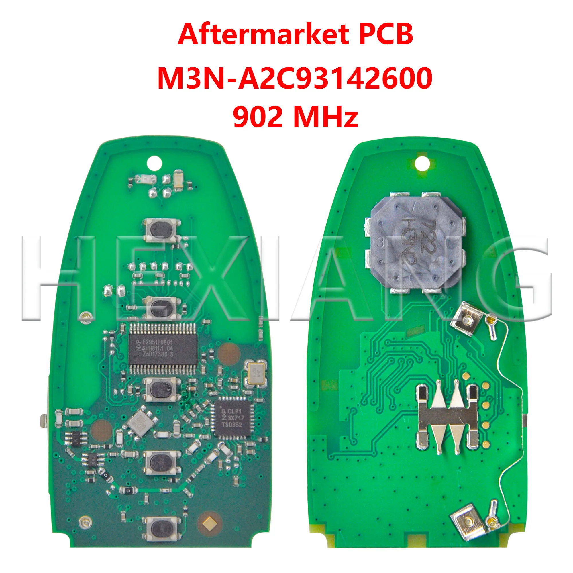 HE 902MHz Oryginalny/popotranitarny kluczyk samochodowy PCB ID49 Chip PC64-R8166 M3N-A2C93142600 Dla Ford Mustang Fusion Edge Explorer Mondeo