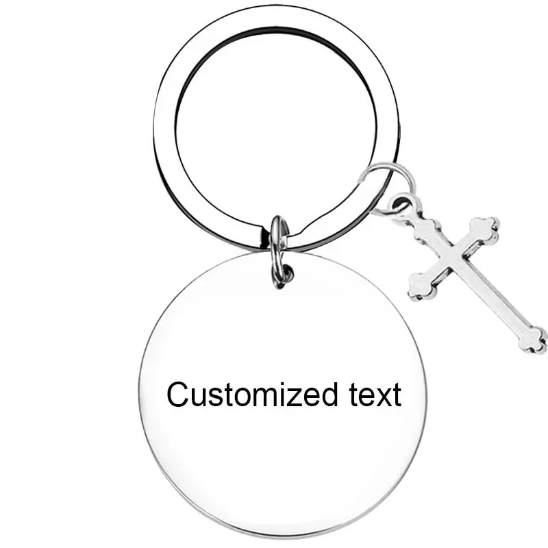 Personalized Custom Keychain Christian Gifts Key chain Religious Gift key rings Inspirational Christian Jewelry