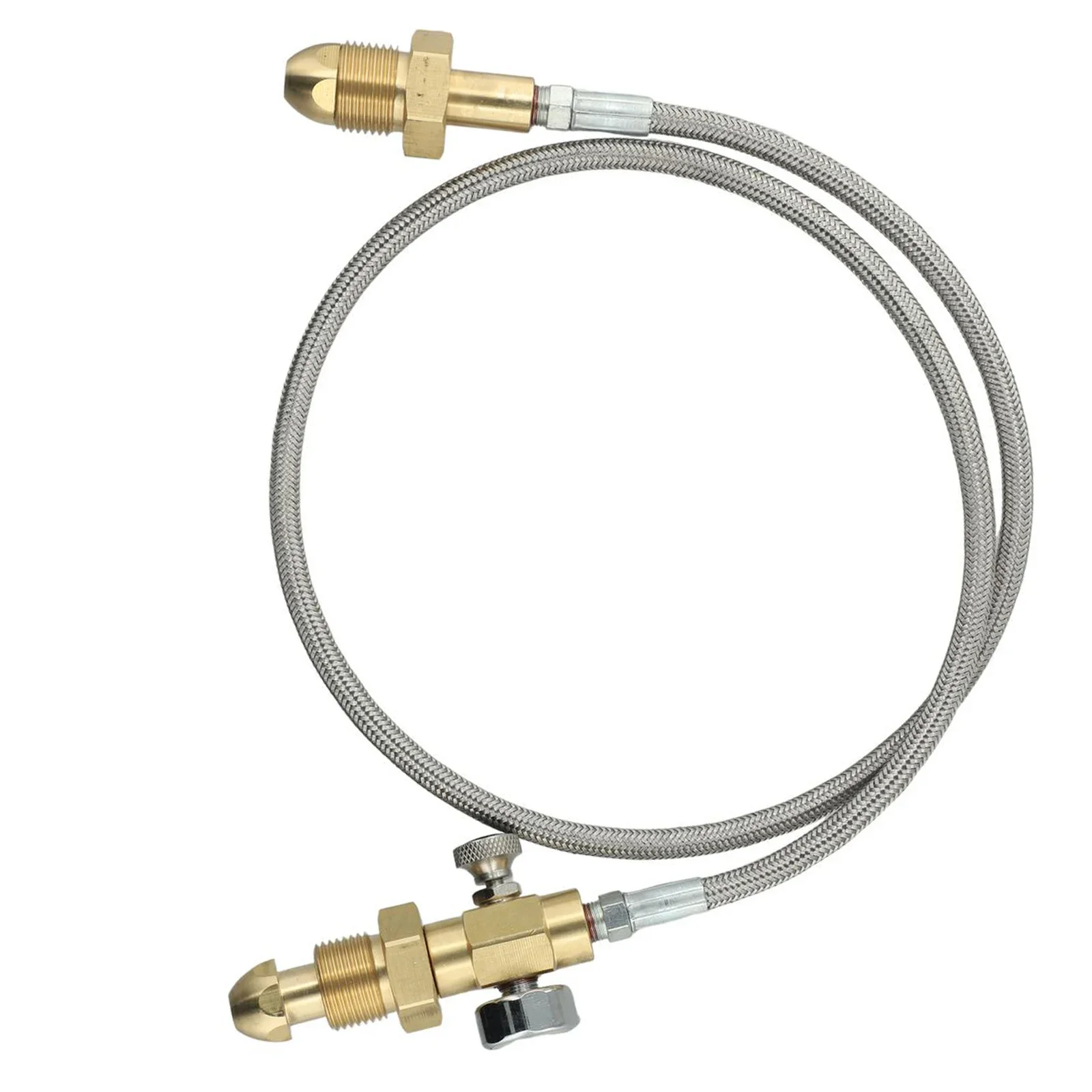 For G 5/8in RH INT Argon Cylinder Connecting Hose G 5/8in Accessories 2000 Psi 90 Cm For Heavy Duty Argon Tanks
