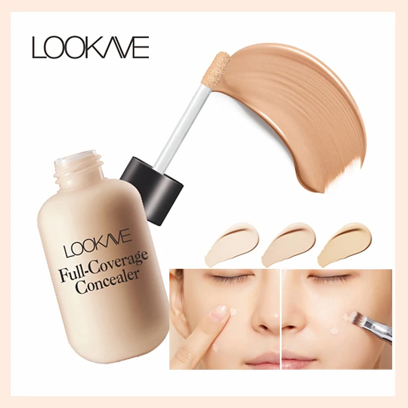 Baby Bottle Natural Liquid Foundation Concealer High Coverage Corrector Face Makeup Concealer Cream Cover Dark Circles Cosmetics