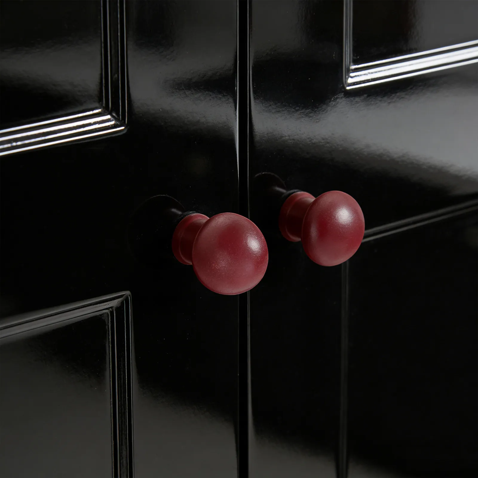 2Pcs Mushroom Shape Cabinet Knob for Steaming Cabinet - Bakelite Kitchen Pull Handle Secure Grip Hygienic Surface