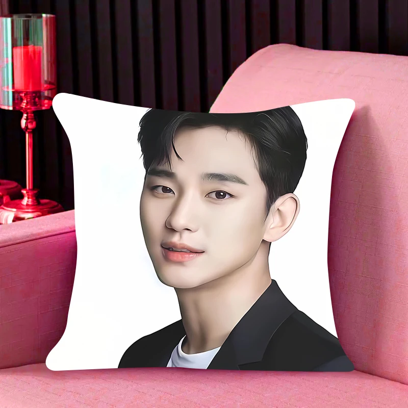 Pillow Cover Birthday Wedding Gifts 40x40 Cushions Covers Dakimakura K-Kim Soo Hyuns Throw Pillows iving room Pillowcase