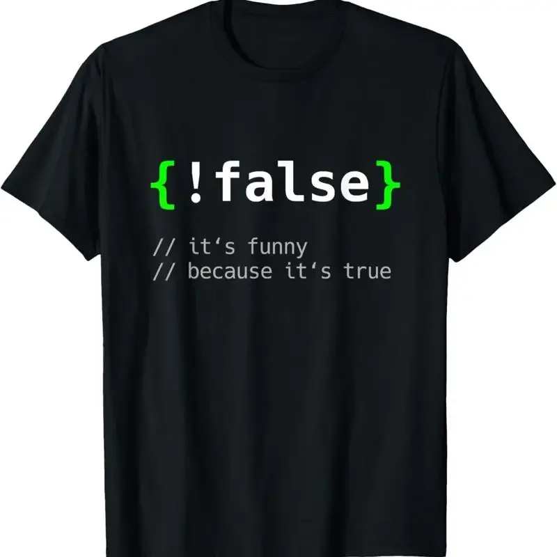 _False Funny Coding Programmer Computer Programming T Shirt