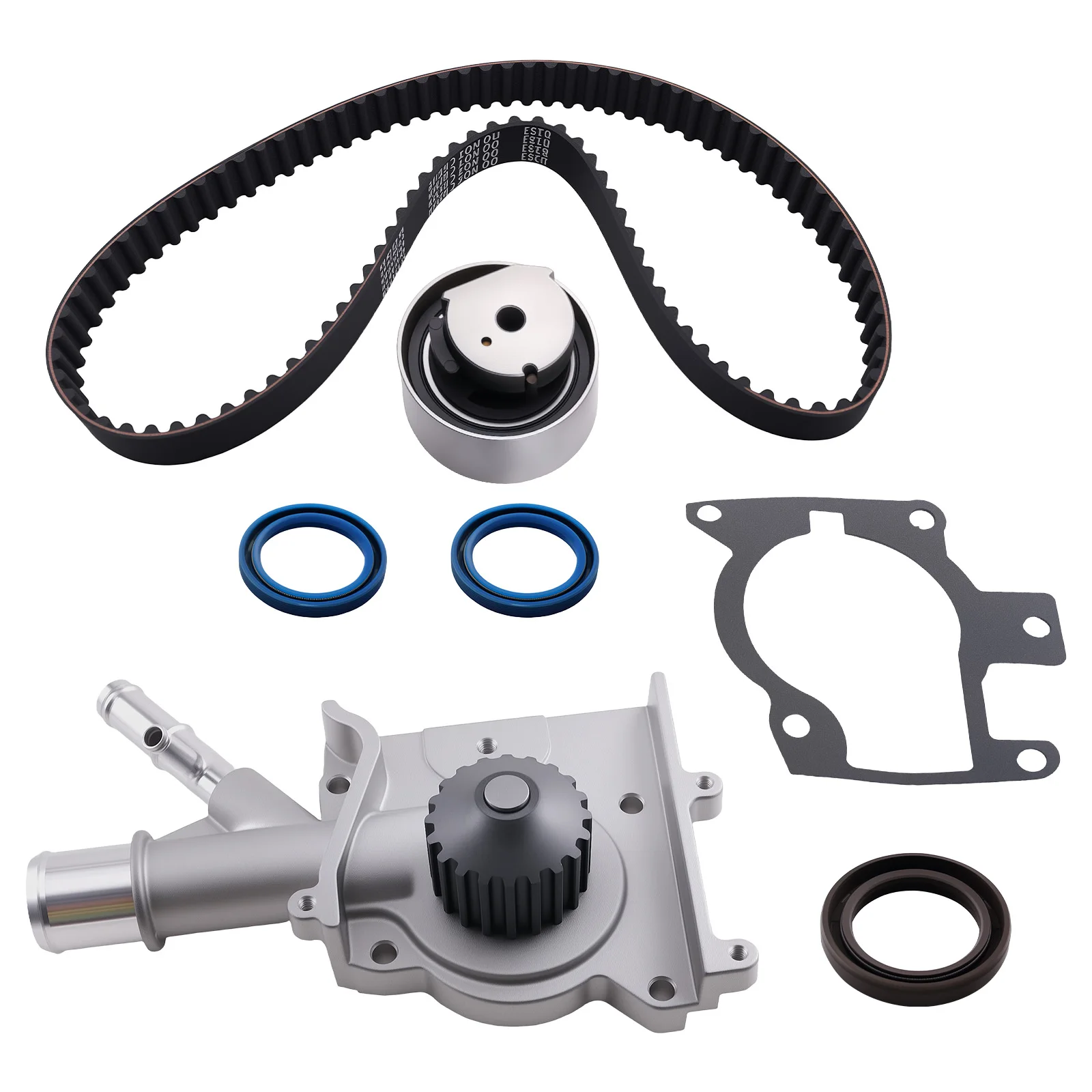 

Timing Belt Kit Water Pump Set + Tensioner for Ford Focus L4 AWK1250