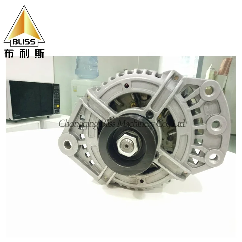 Hot Sale auto Electrical System 48V/54V/56V Dc Alternator 200A with Pulley for Modified Electric Car