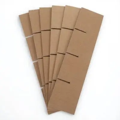 6pcs Cardboard Divider For Craft Storage Organizer Packing Boxes Shipping Protectors Grid Packaging Box Protector Compartment