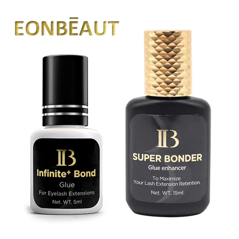 2 Bottles IBeauty Infinite+ Bond Glue Adhesive For Eyelash Extensive Super Bonder Korea Liquid Clear Health Shop Makeup Tools