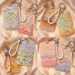 Women Men Business Card Holder Cartoon Cute Credit Card Holders Bank ID Holders Badge Child Bus Card Cover Case