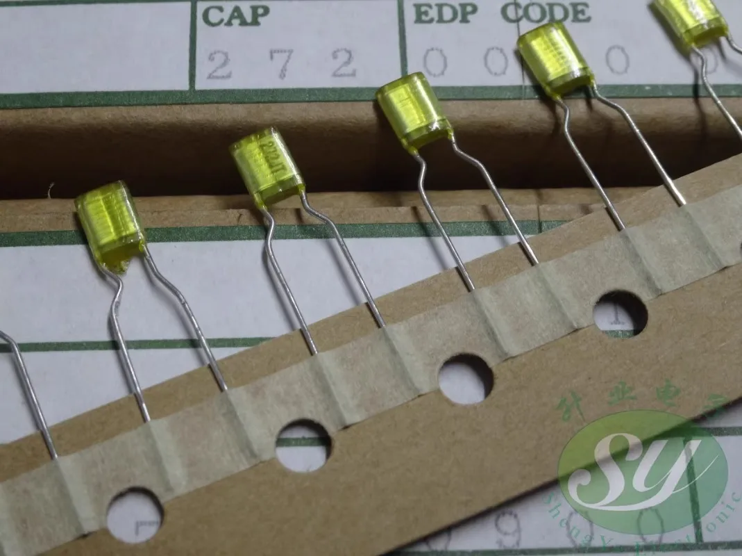 

20PCS NIS 0.0027uf/50v 2.7nf 2700pf 2n7 272 Audio capacitor AMZV