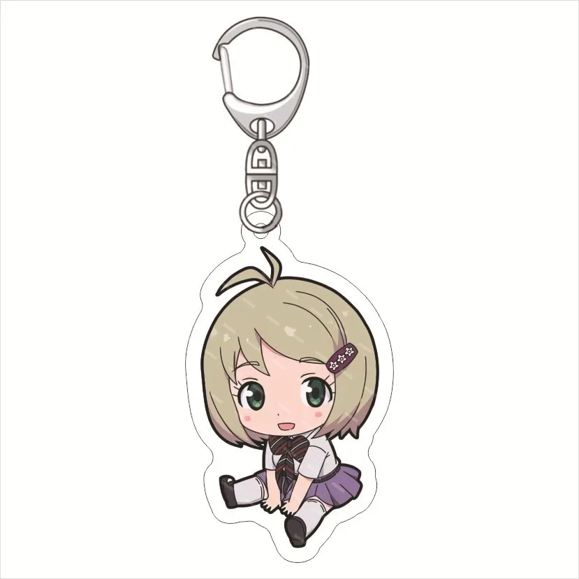 55MM Anime Blue Exorcist‌ Figure Okumura Rin Mephisto Pheles Moriyama Shiemi Angel Acrylic Keychain Kawaii‌ Chrismas Gifts view 4