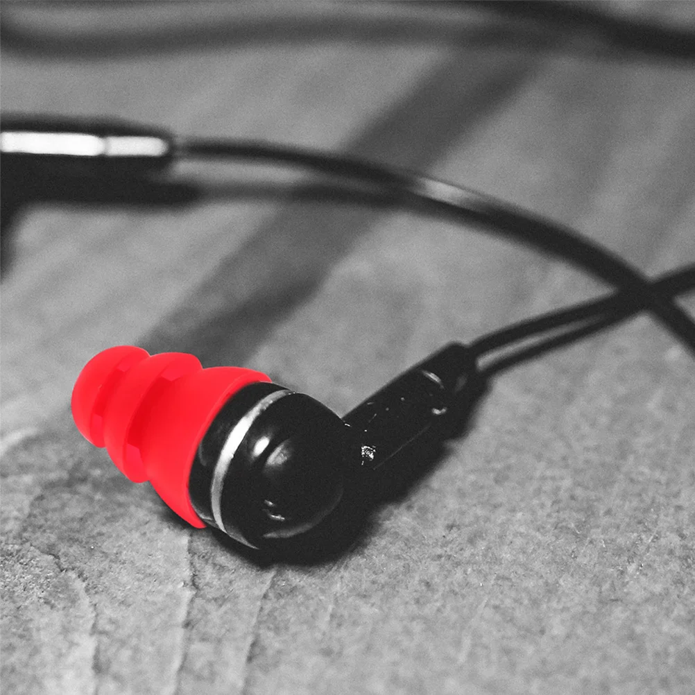 

18Pcs Earbud Covers Silicone Comfortable Noise Reduction Replacement Earphone Tips Anti-Slip Large Medium Small Earbud