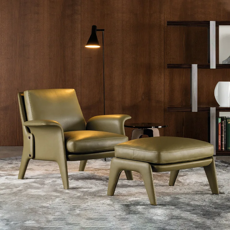 Nordic creative living room, lazy leisure sofa, lounge chair, B&B, hotel balcony, home single