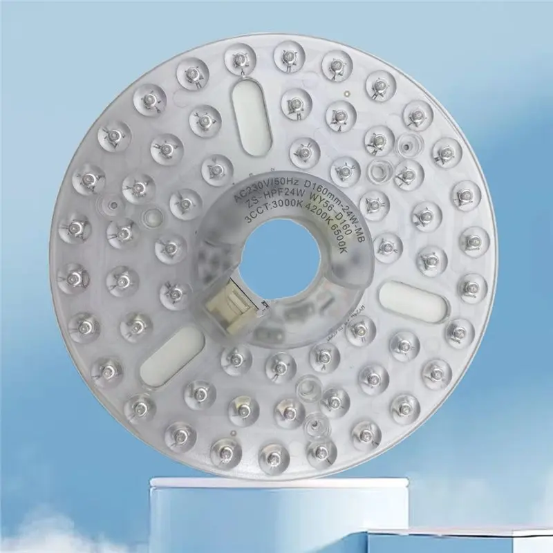 BAAN-6.2 بوصة مروحة السقف ضوء التحديثية عدة مروحة السقف ضوء استبدال لوحة مستديرة 220 فولت