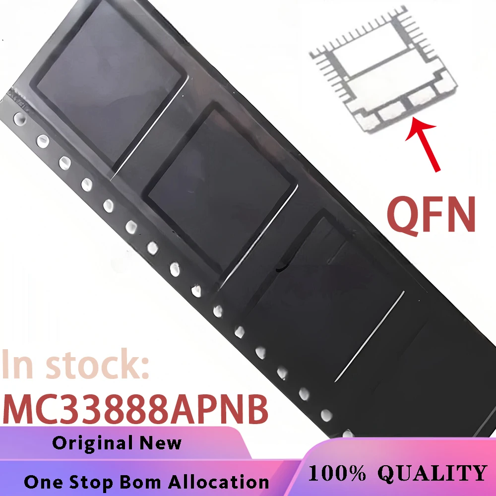 (5-10PCS) MC33888A MC33888APNB QFN-36