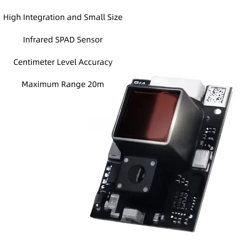 

Small Volume Highly Integrated DToF Laser Ranging Module, Infrared Centimeter Precision Industrial LiDAR Module 20M