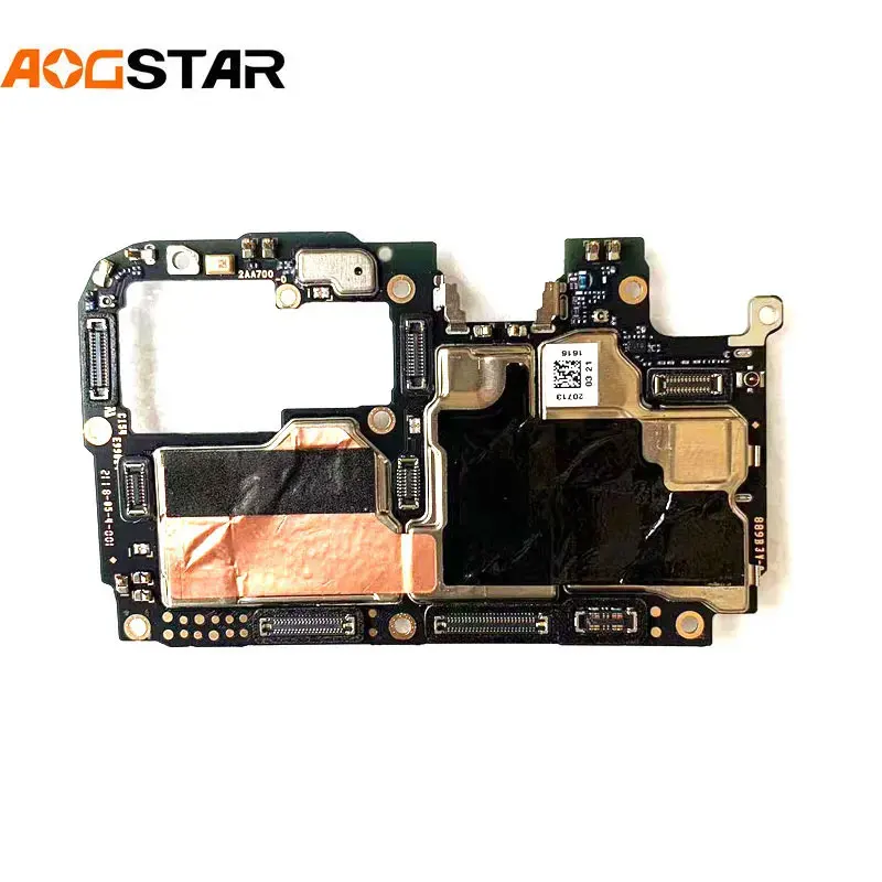 Aogstarl Mainboard For Realme 8 Realme8 Motherboard Unlocked With Chips Circuits Flex Cable