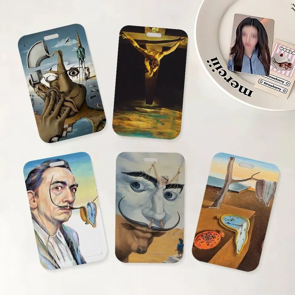 

Держатель для бейджа Art S-Salvador D-Dali с ремешком на шею для офиса, школы, для именных карт и удостоверений