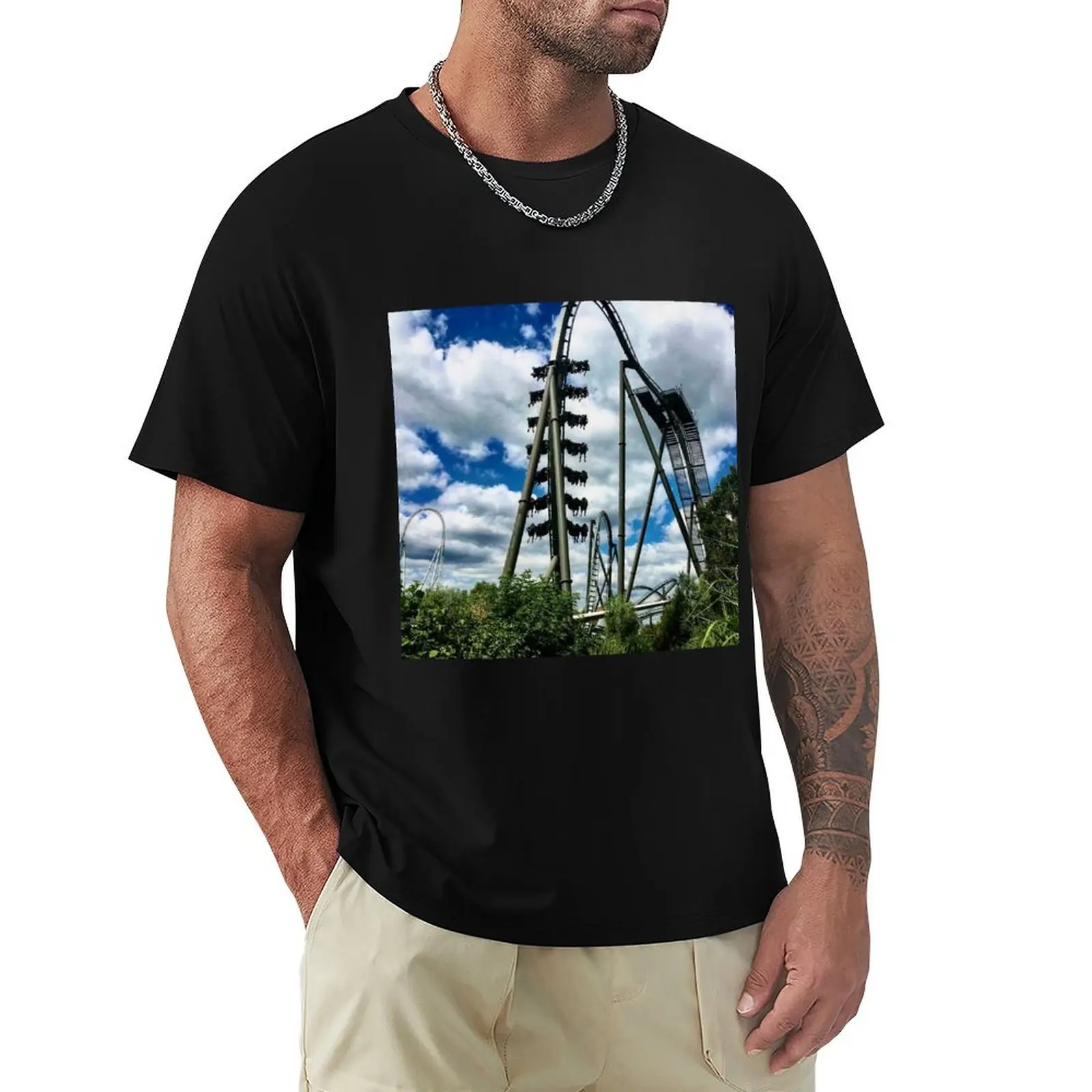 Thorpe Park: Swarm T-Shirt Outdoor Sports Lightweight Tee