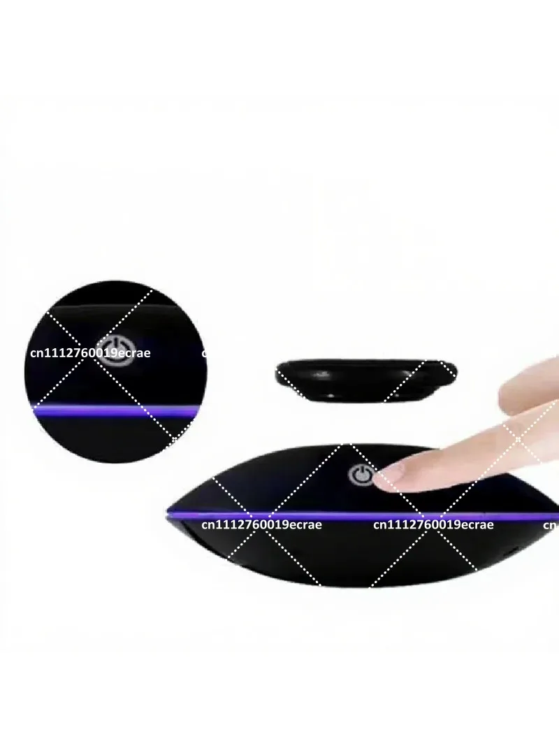 360 Degree Rotating Magnetic Levitation Display Stand Floating Display Home Decor Creative Gift Unique Floating Shelves Accessor
