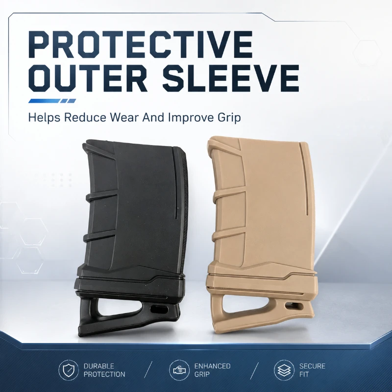 Quick Pull Anti-slip Soft Rubber Cover Hobby Model Magazine Protective Housing Parts