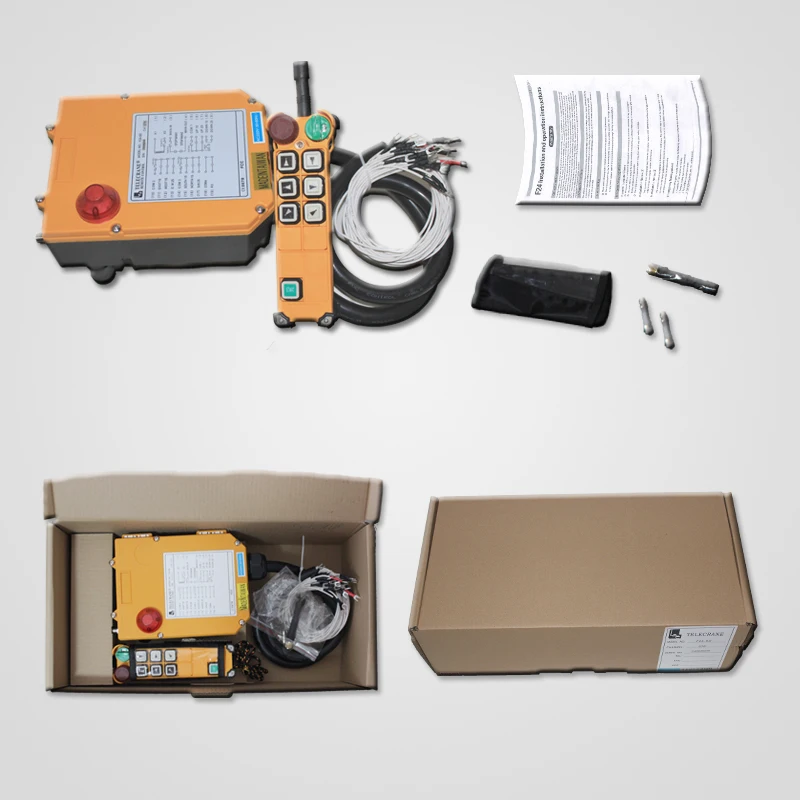 F24-8D/8S 8 push buttons Telecrane Remote Control Single Speed or Double Speed For Control Crane or Hoist