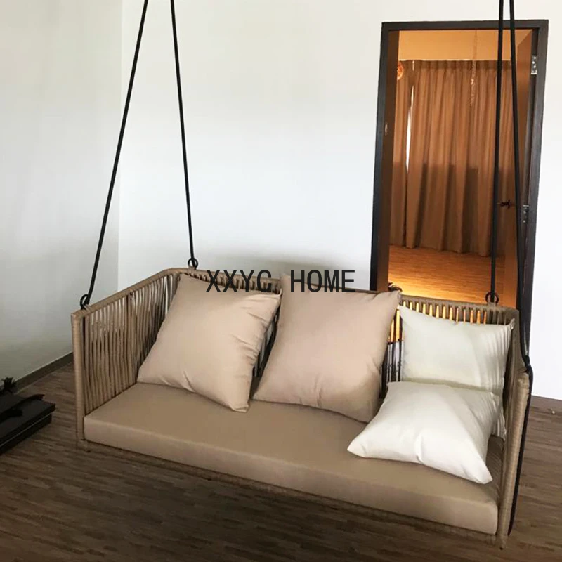 Bedroom Minimalistic Hanging Chair Lounger Patio Room Garden Hanging Chair Outdoor Swing Garten Stuhl Sitting Room Furniture