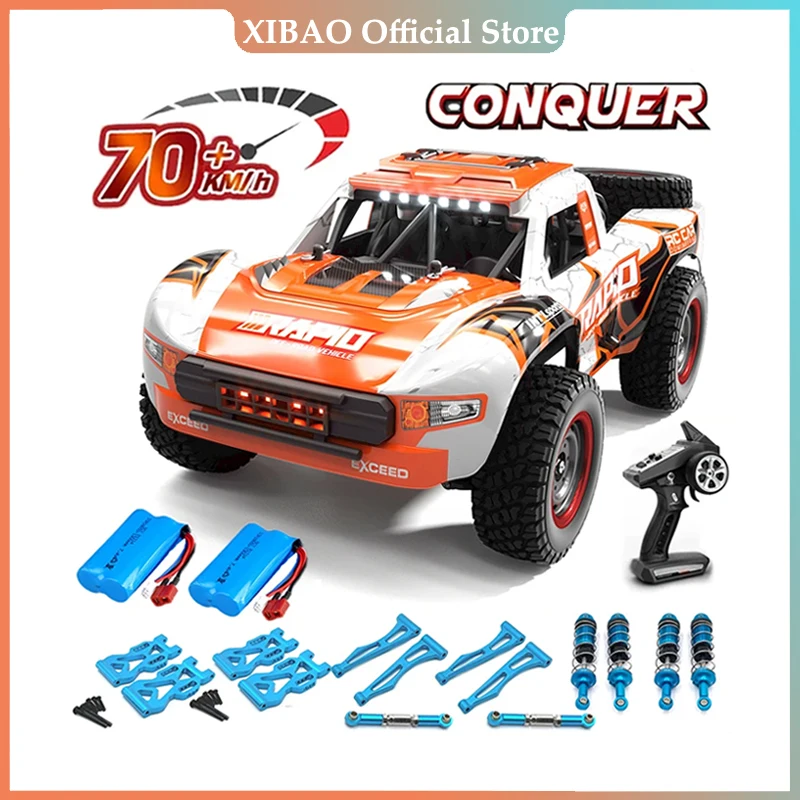 

JJRC Q130 1:12 70KM/H 4WD RC Car with Light Brushless Motor Remote Control Cars High Speed Drift Monster Truck Adults Kids Toys