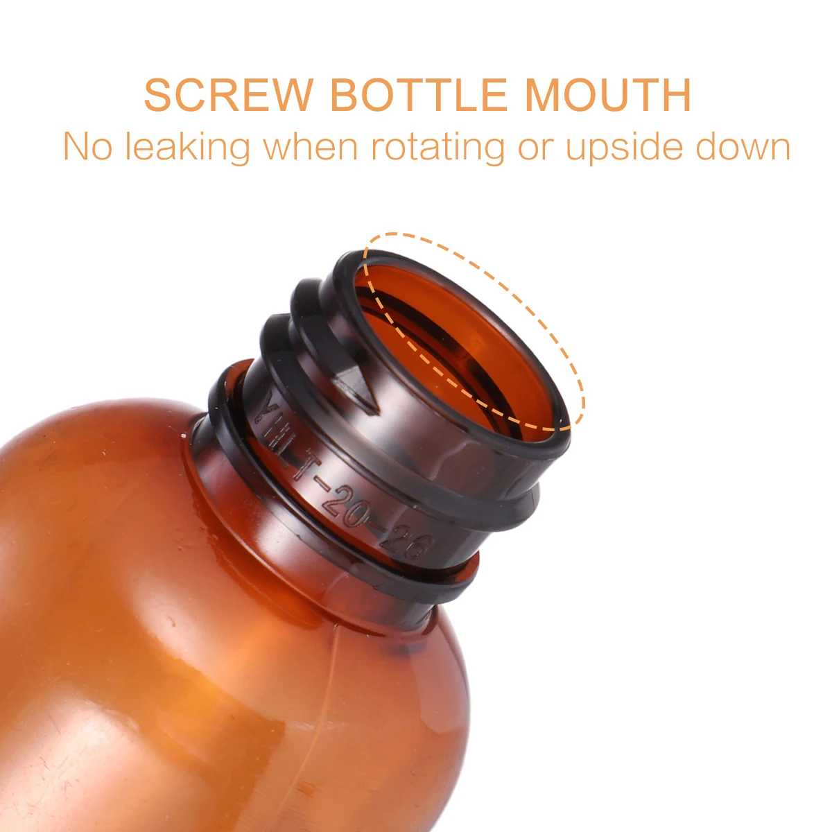 

20pcs 60Ml Travel Subpackaging Bottles Durable Plastic Lotion Storage Dispenser For Essential Oil Shower Gel Outdoor