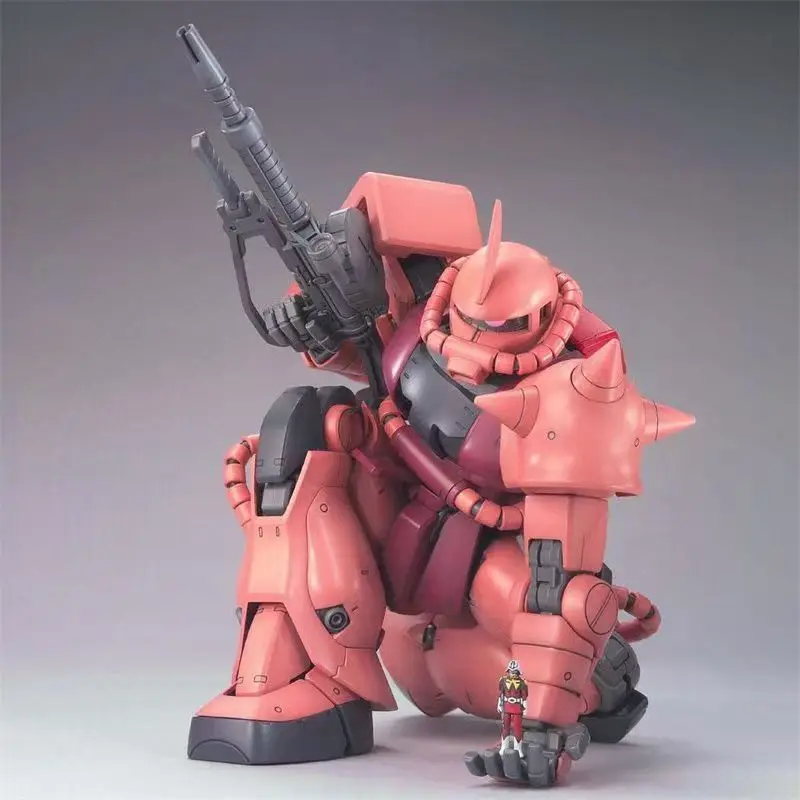 

Bandai MG 1/100 MS-06S Char Aznable's Custom Zaku II Ver.2 Assembly Model Kit with Original Box
