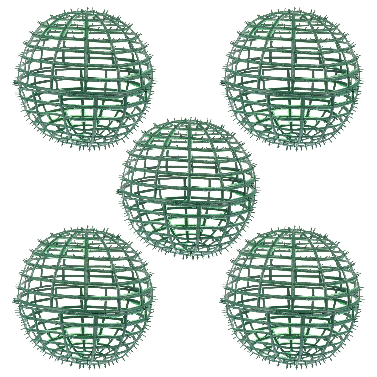 

5 pcs Ball-Flower Rack Plastic Flower Stand For Wedding Party Grass Frame Holder Arrangement Display Fixture Decorative