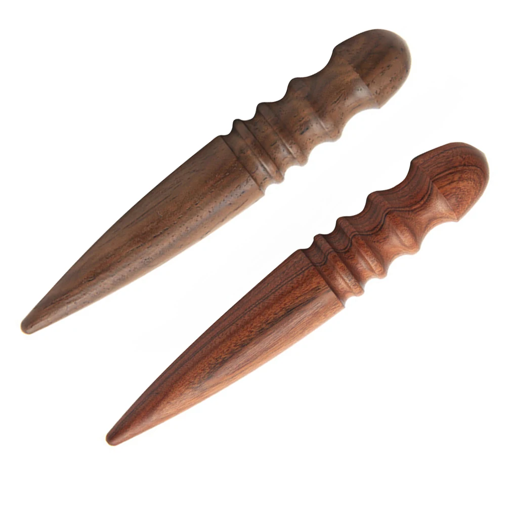 

2 pcs Sanding Stick Polished Head Burnisher Manual Slicker DIY Tools Wood Work Hard Durable Portable Ideal Holsters