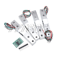 Load Cell 1KG 2KG 5KG 10KG 20KG HX711 AD Module Weight Sensor Electronic Scale Aluminum Alloy Weighing Pressure Sensor