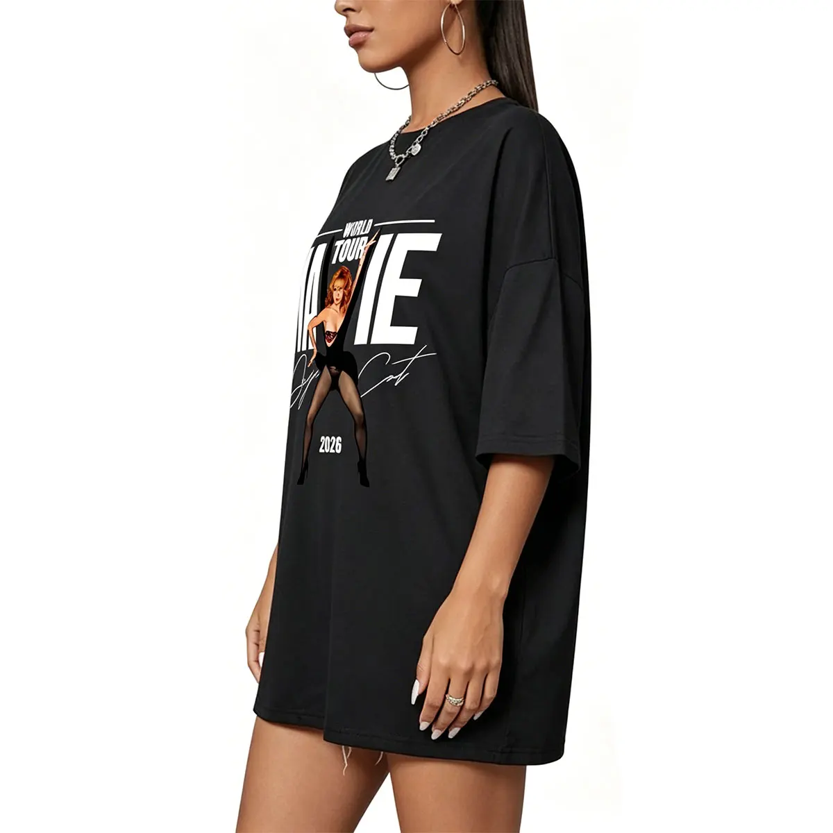 

Hot Sale Rapper Doja Cat Ma Vie World Tour 2026 T-shirt Men Women Hip Hop Fashion Streetwear Unisex Casual Oversized T Shirts