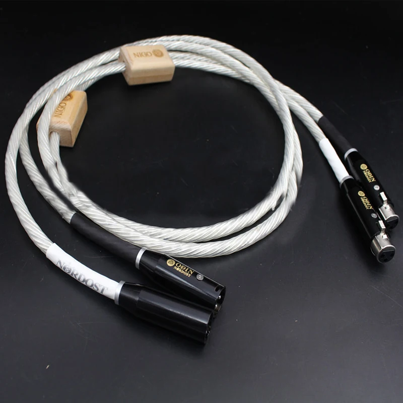 Nordost Odin Supreme Reference Audio kabel połączeniowy XLR kabel Audio Hifi posrebrzany przewód z wtyczką XLR