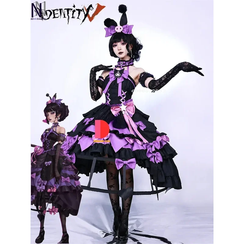 

Identity V Game Collaboration Red Lady Cosplay Costume Premium Anime Outfit Full Set for Fans Halloween Party Role Play Event