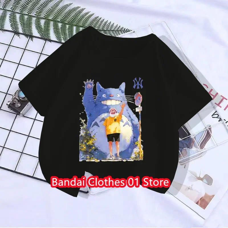 

2024 Summer Leisure Chinchilla Pattern kid T-shirt boy girl Personality Funny Tees Round Neck Short Sleeve Tops