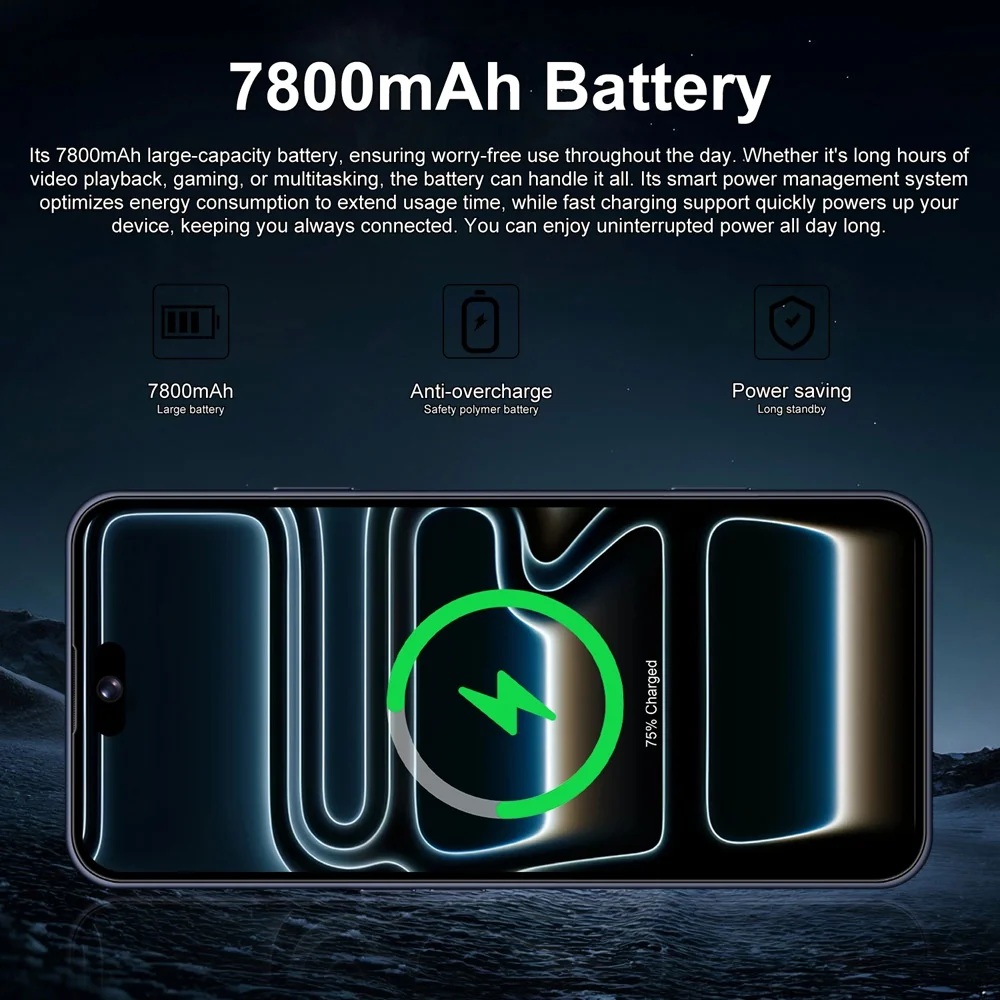 iFone 17 Pro Maxi Mobiltelefone Smartphone Android Smartphone 5G Handy 7,3" Original 22GB+2TB Gesichtserkennung Dual-SIM 7800mAh Generalüberholt – Detail 14