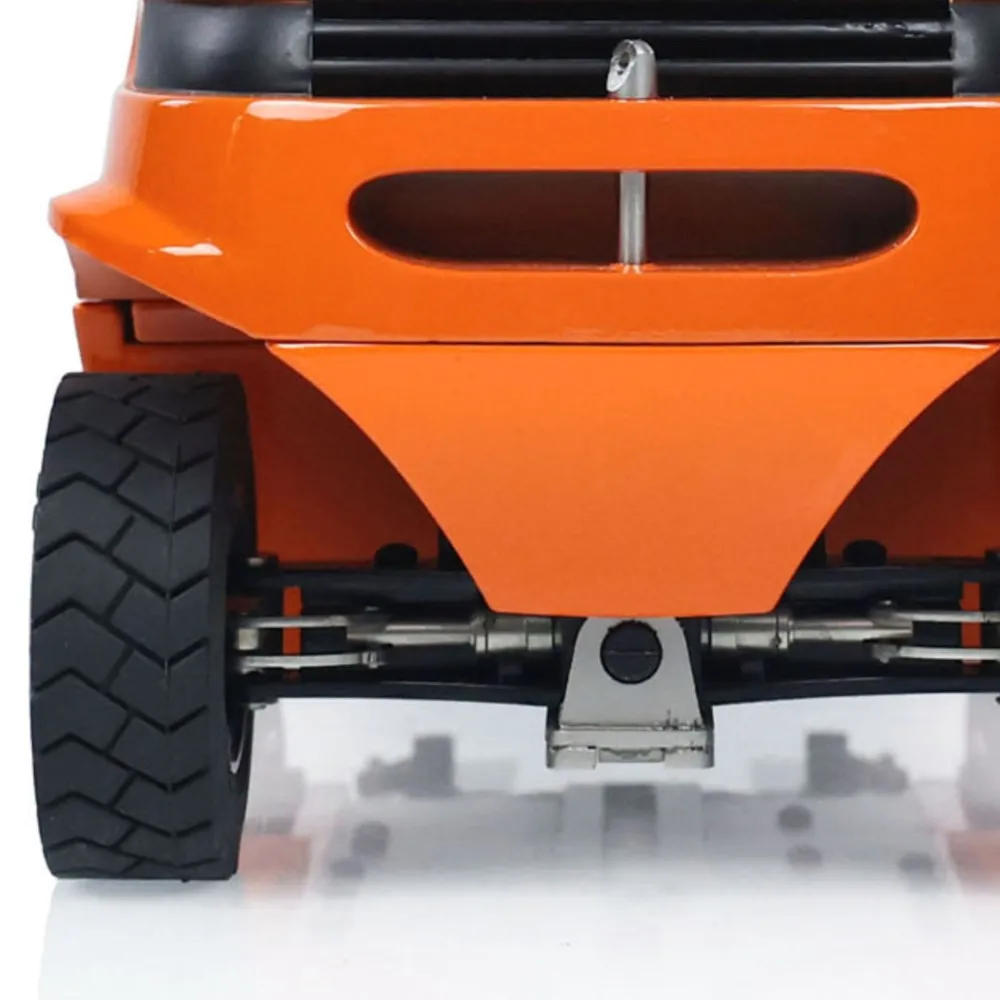 

1/14 масштаб гидравлический радиоуправляемый вилочный погрузчик 40DA3 колесный перенос окрашенный готовый автомобиль металлические строительные машины свет звук игрушки модель