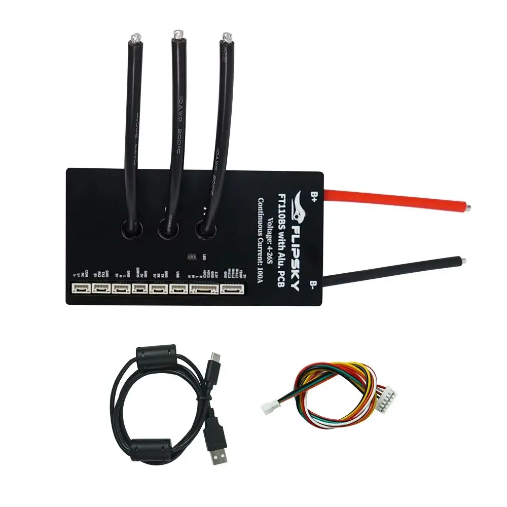 

Высоковольтный контроллер Flipsky ESC FT110BS 110В 100А с алюминиевой платой для электроскейтборда, электровелосипеда, электросамоката, электромотоцикла