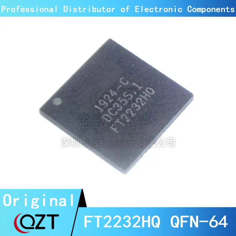 10pcs/lot FT2232HQ-REEL QFN64 FT2232 FT2232H FT2232HQ QFN-64 chip New spot