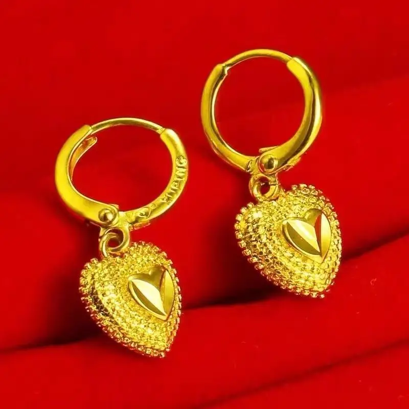 

New gold earrings women's fashion earrings jewelry light luxury gifts
