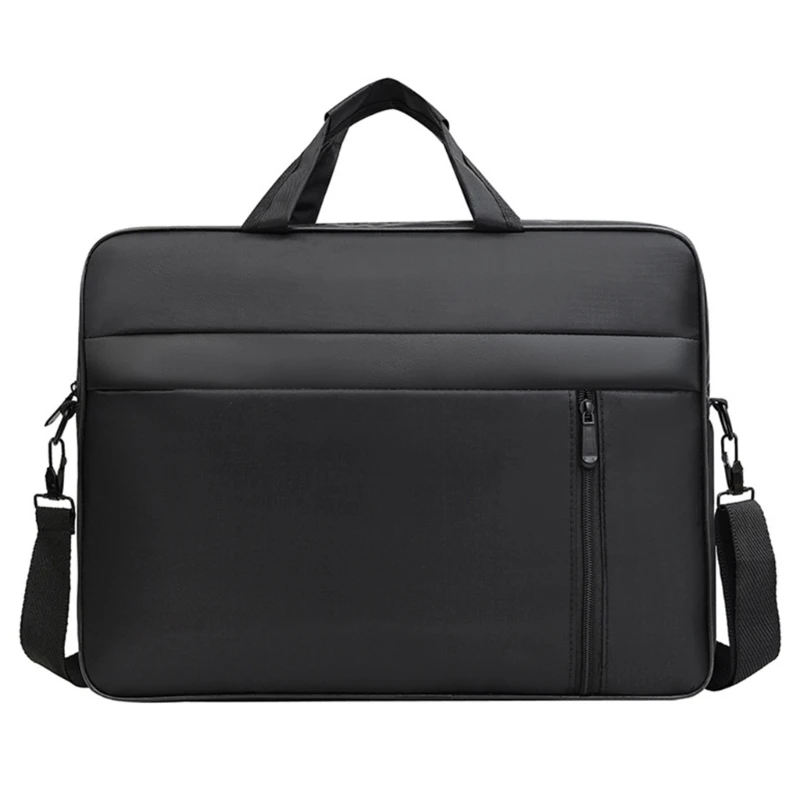 Elegante bolsa para laptop 15,6 polegadas, bolsa para notebooks, bolsa ombro confortável para profissionais e estudantes