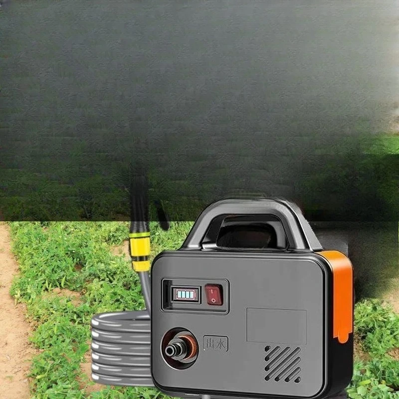 Household portable self-priming pump Garden watering pump Outdoor small rechargeable water pump