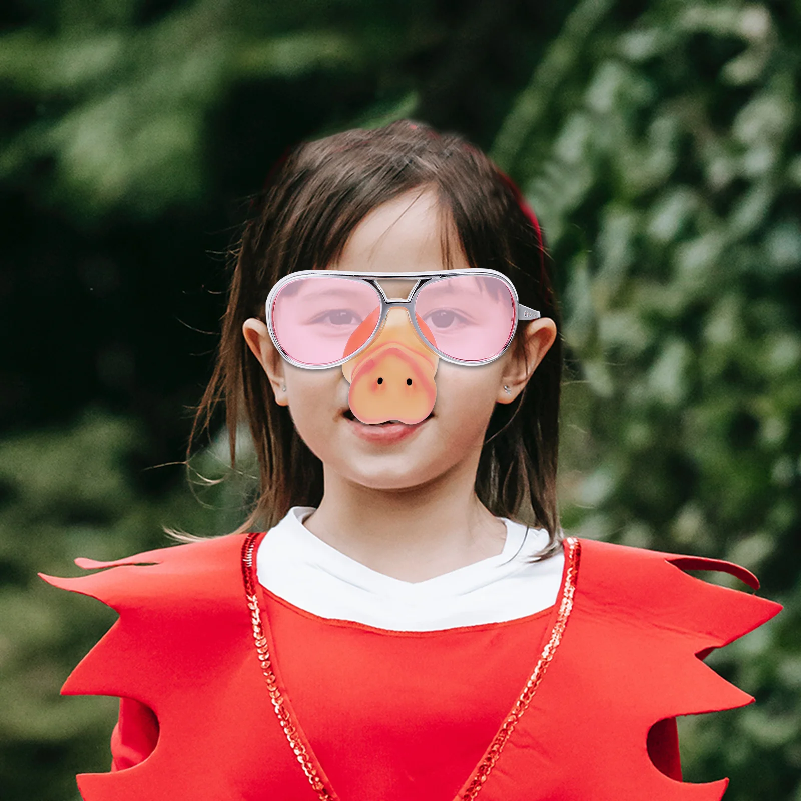 Gafas de sol con nariz de cerdo, accesorios divertidos para fiesta para adultos, disfraz de Halloween, regalos de Navidad y Carnaval, duraderos que no se decoloran