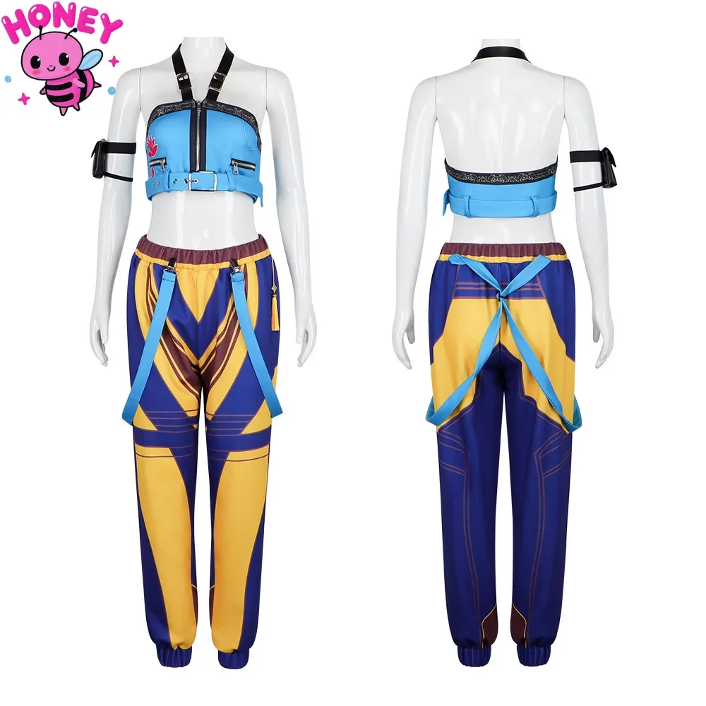 

KPop Demon Hunters Cosplay Costume for Women Zoey Mira Rumi Cosplay Fantasy Roleplay Outfits Halloween Carnival Party Suit