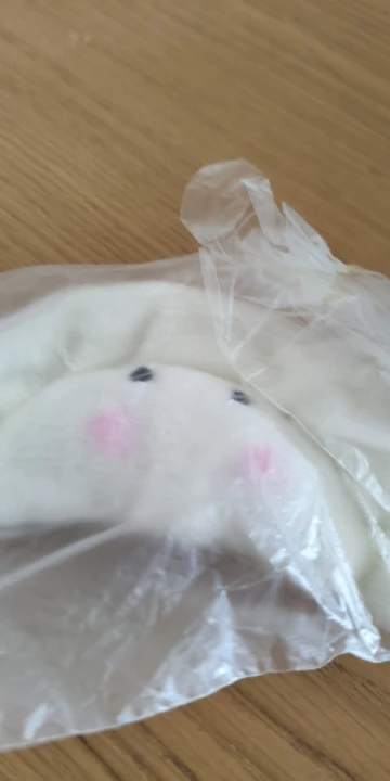 New Cute Plush Dumpling Pendant Keychain Soft Stuffed Keyrings For Boy Girl For Bag Decorations Plush Toys Student Accessories photo review