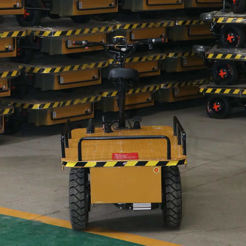 

Logistics-transportation Silent Electric Flatbed Truck Heavy Duty Industrial Logistic Electric Flat Transfer Car